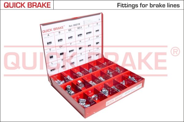 QUICK BRAKE 0001B Assortment, fittings