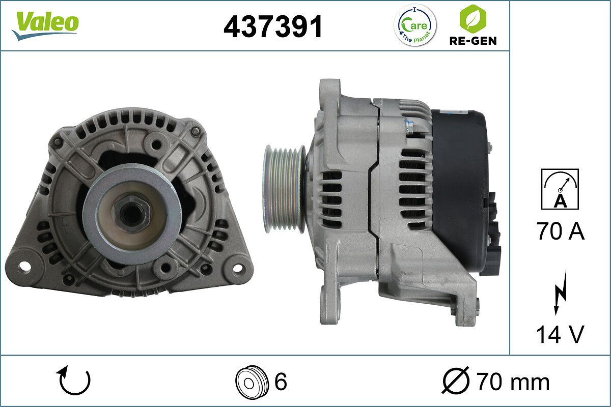 VALEO 437391 - Generator