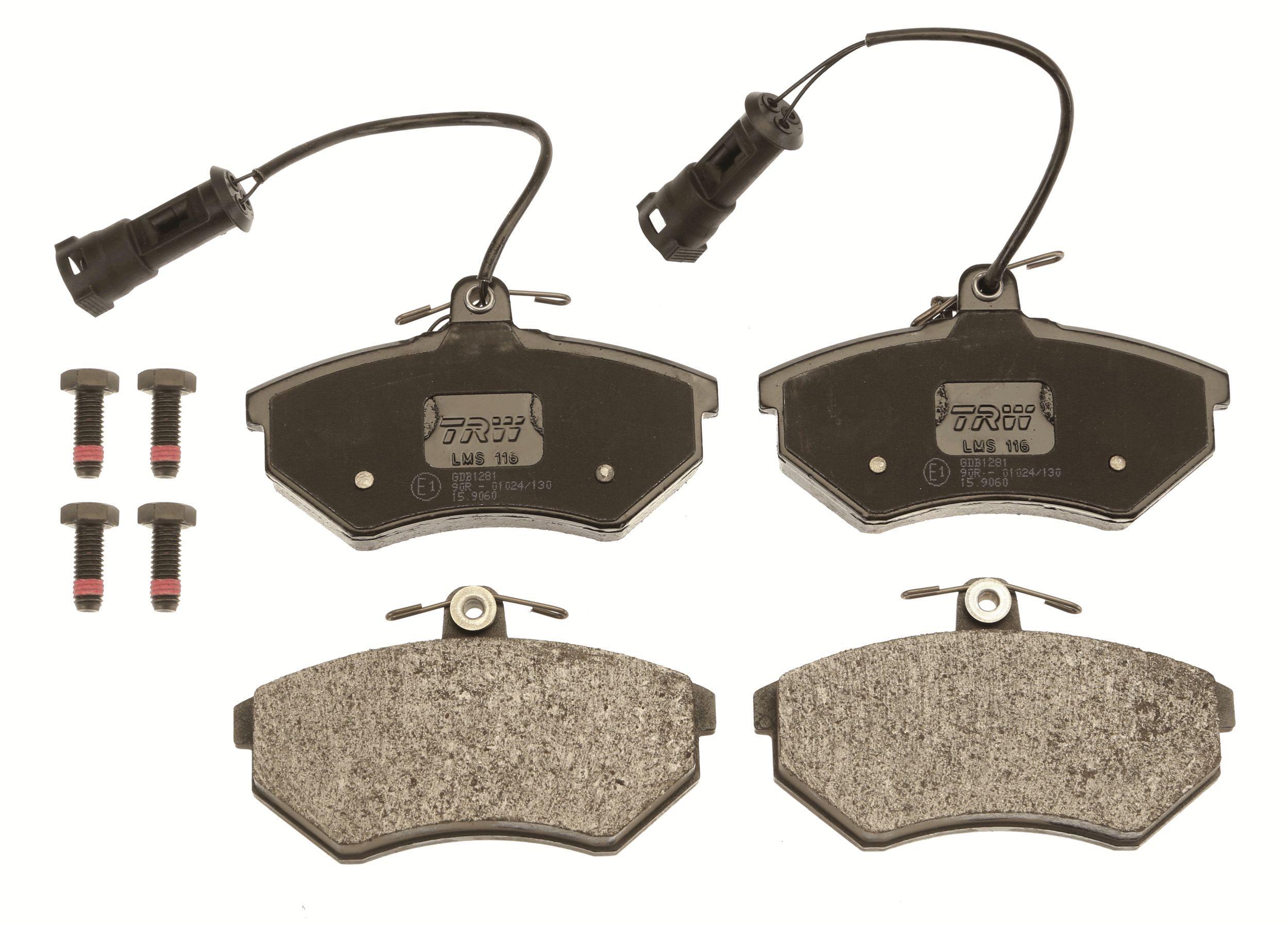 TRW DISC BRAKE PADS - TecDoc 2