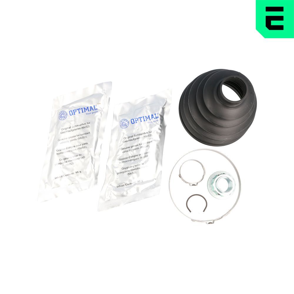 Faltenbalgsatz, Antriebswelle