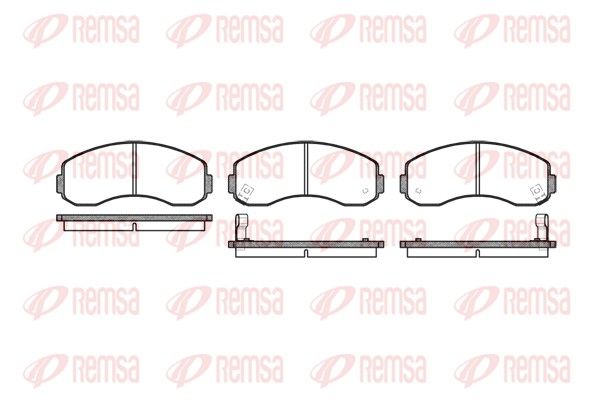 Premium Front Brake Pad Set