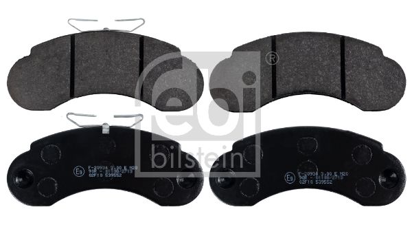 Brake Pad Set, disc brake 16250