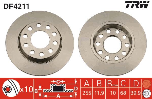 Brake Disc DF4211