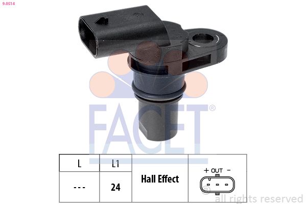 Sensor, crankshaft pulse 9.0514