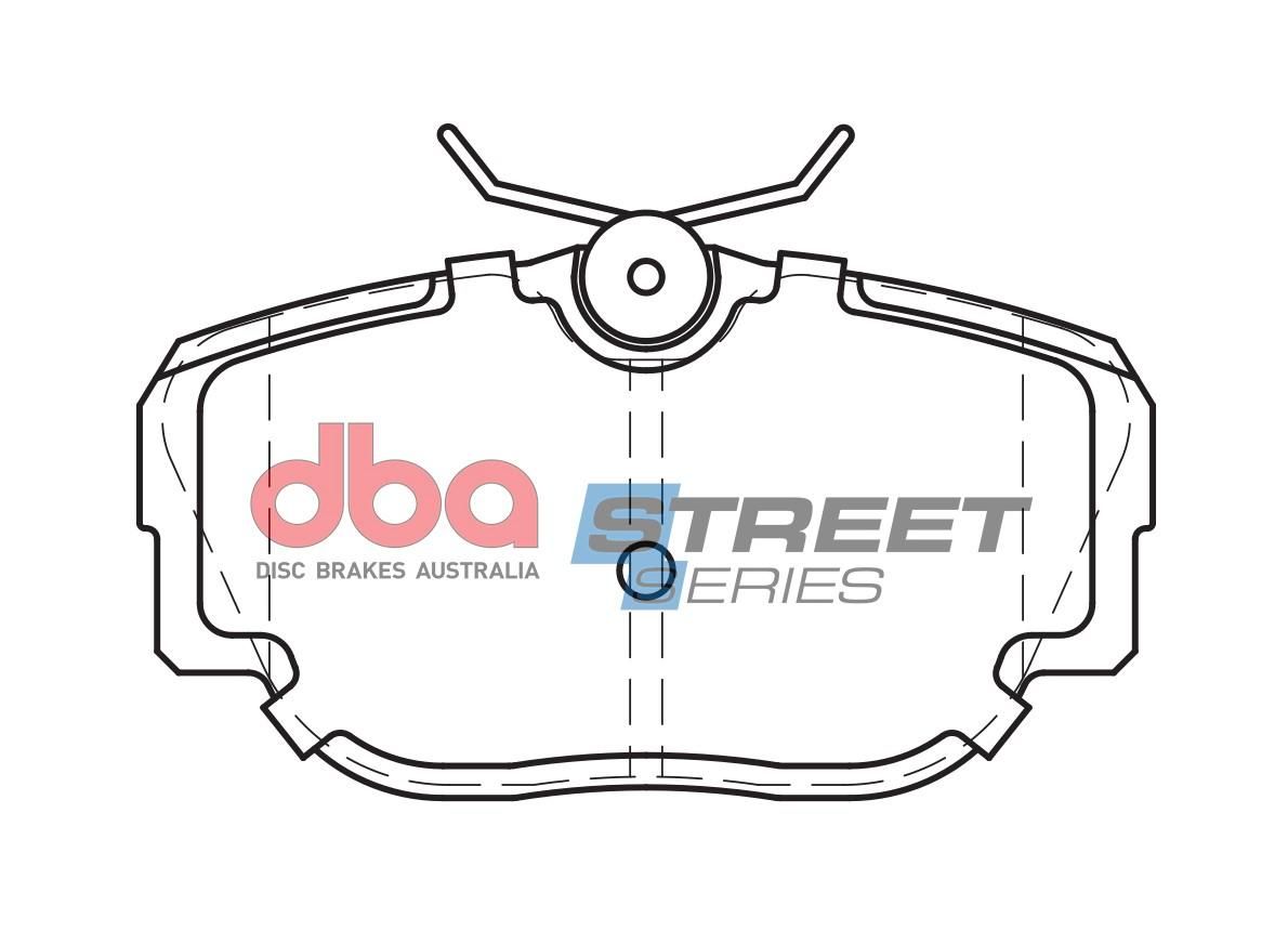 DBA SS STREET SERIES BRAKE PADS [ BMW/Landrover & Rangerover 1982-06 F/R ] - TecDoc Only