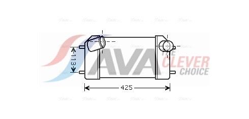 AUA4181 AVA QUALITY COOLING töltőlevegő-hűtő
