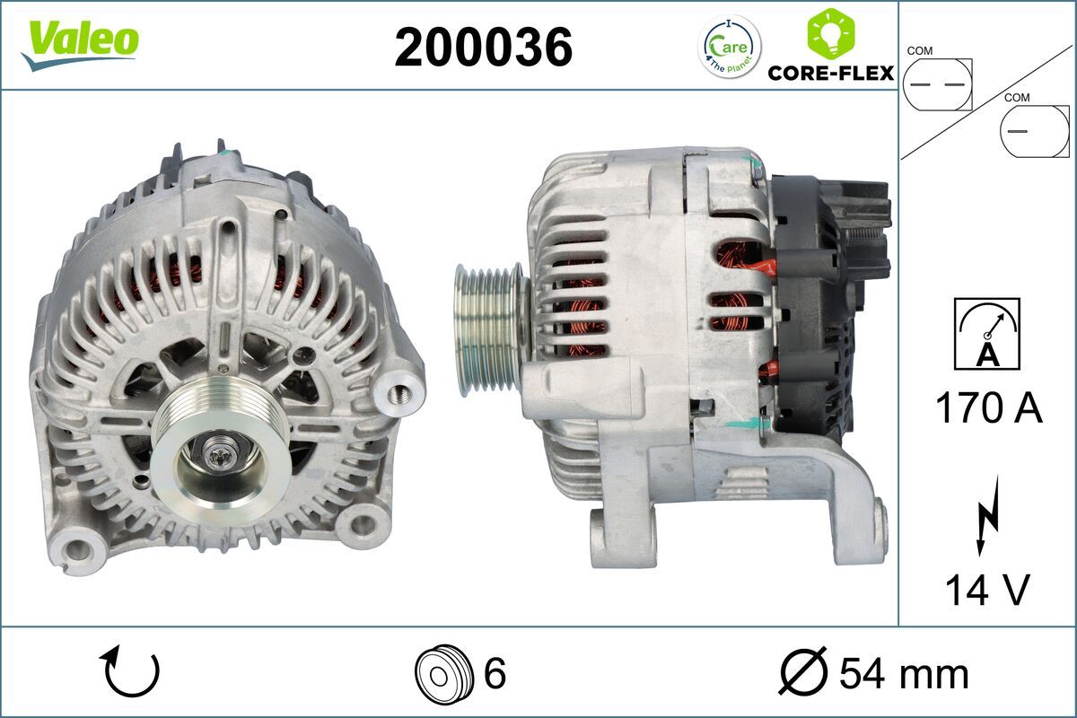 Alternator 200036