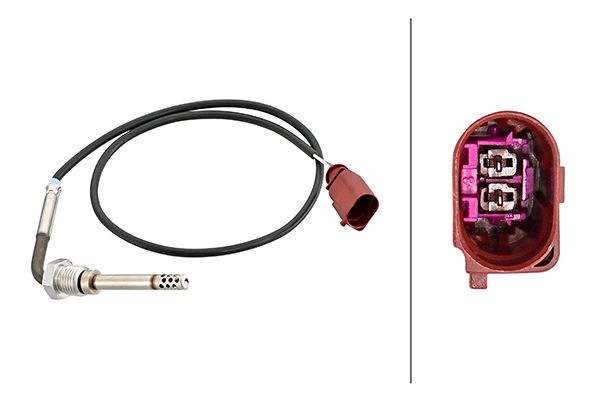 Hella 6PT 358 181-651 Sensor, Abgastemperatur