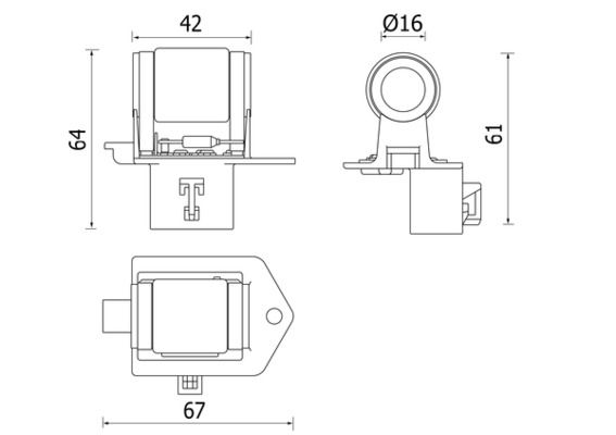 MAHLE CFR 8 000P - Vorwiderstand, Elektromotor (K&uuml;hlerl&uuml;fter)