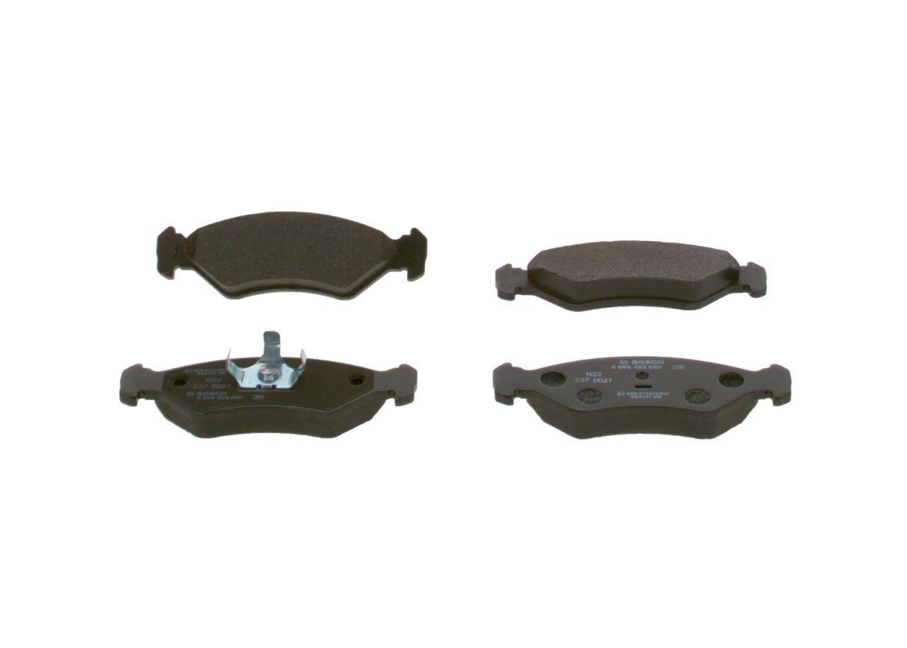 Brake Pad Set, disc brake 0 986 492 020