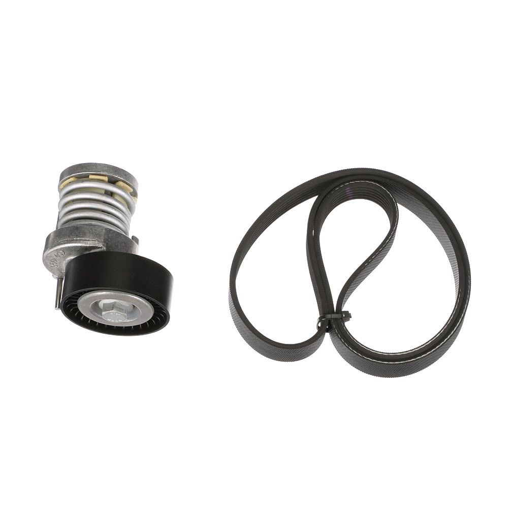 V formos rumbuotas diržas, komplektas