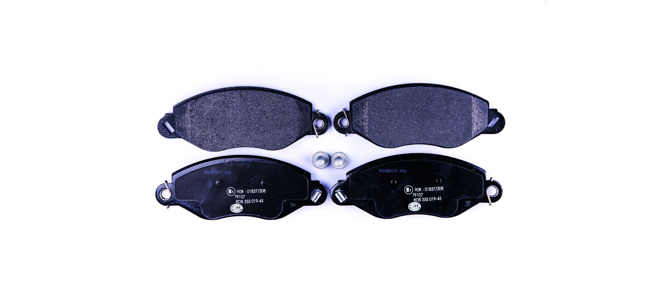 8DB 355 019-451 HELLA fékbetétkészlet, tárcsafék