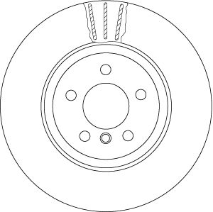 TRW BRAKE DISC - BMW 345mm - TecDoc 2
