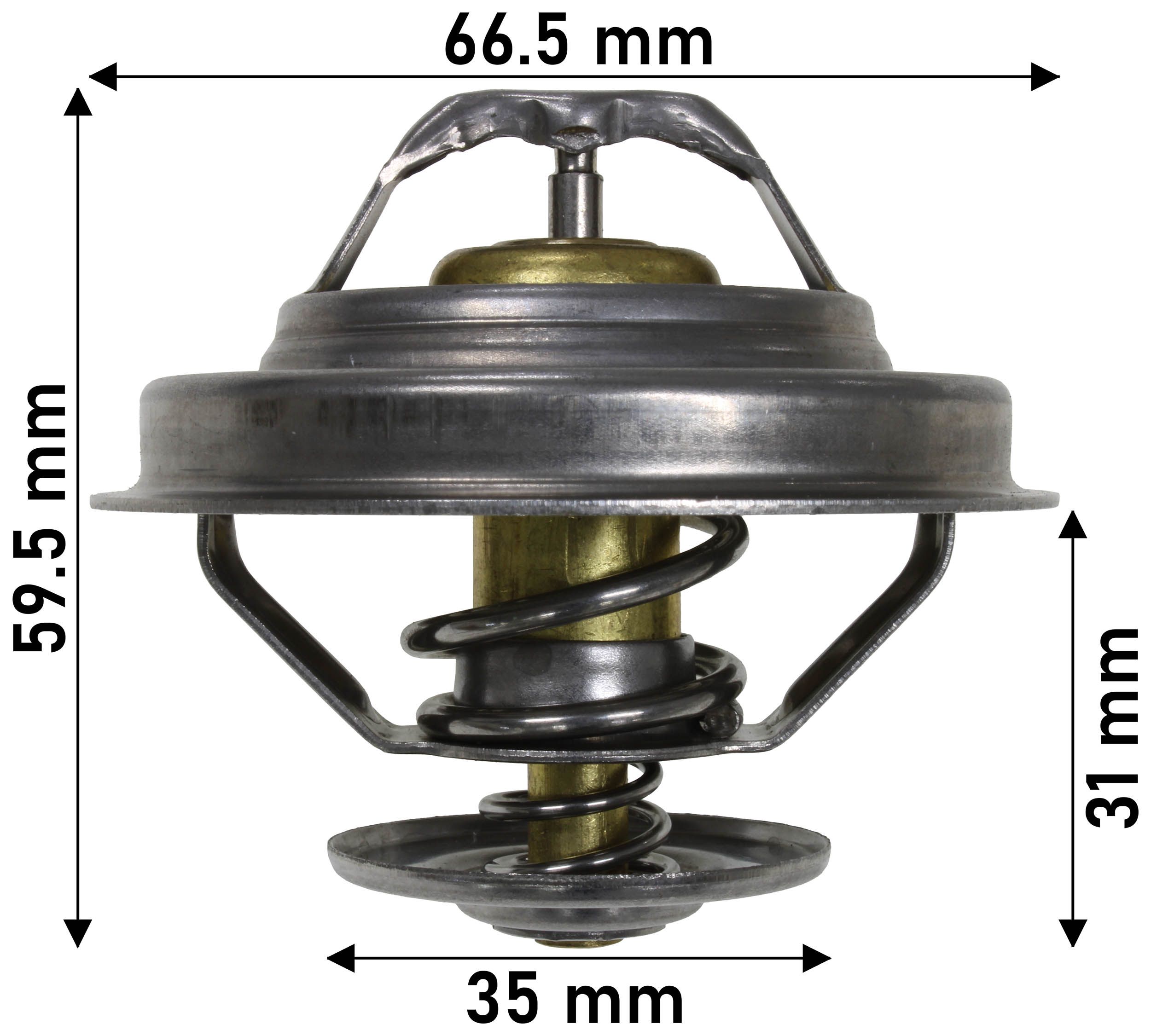 THERMOSTAT 67MM DIA 82C AUDI/ BMW/VW - TecDoc Only