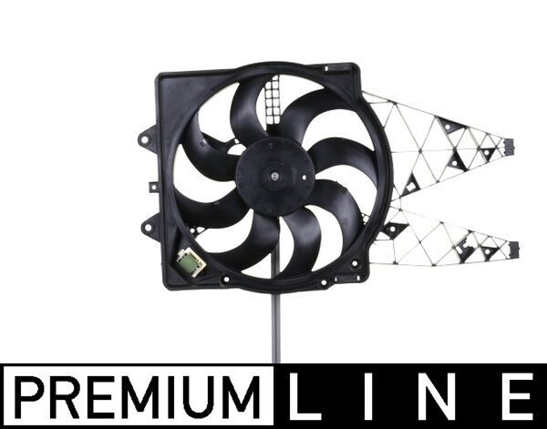 L&uuml;fter, Motork&uuml;hlung