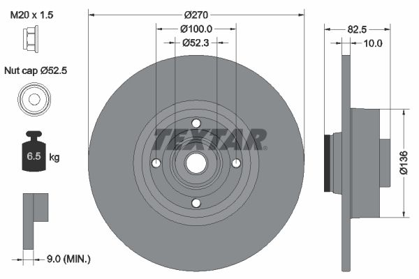 Brake Disc 92154503