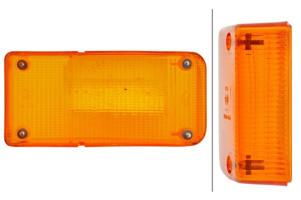 Lichtscheibe, Blinkleuchte Lichtscheibe, Blinkleuchte