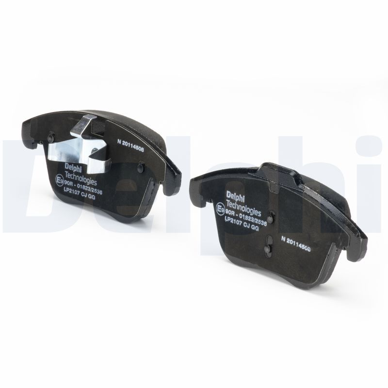 DELPHI LP2107 - Bremsbelagsatz, Scheibenbremse