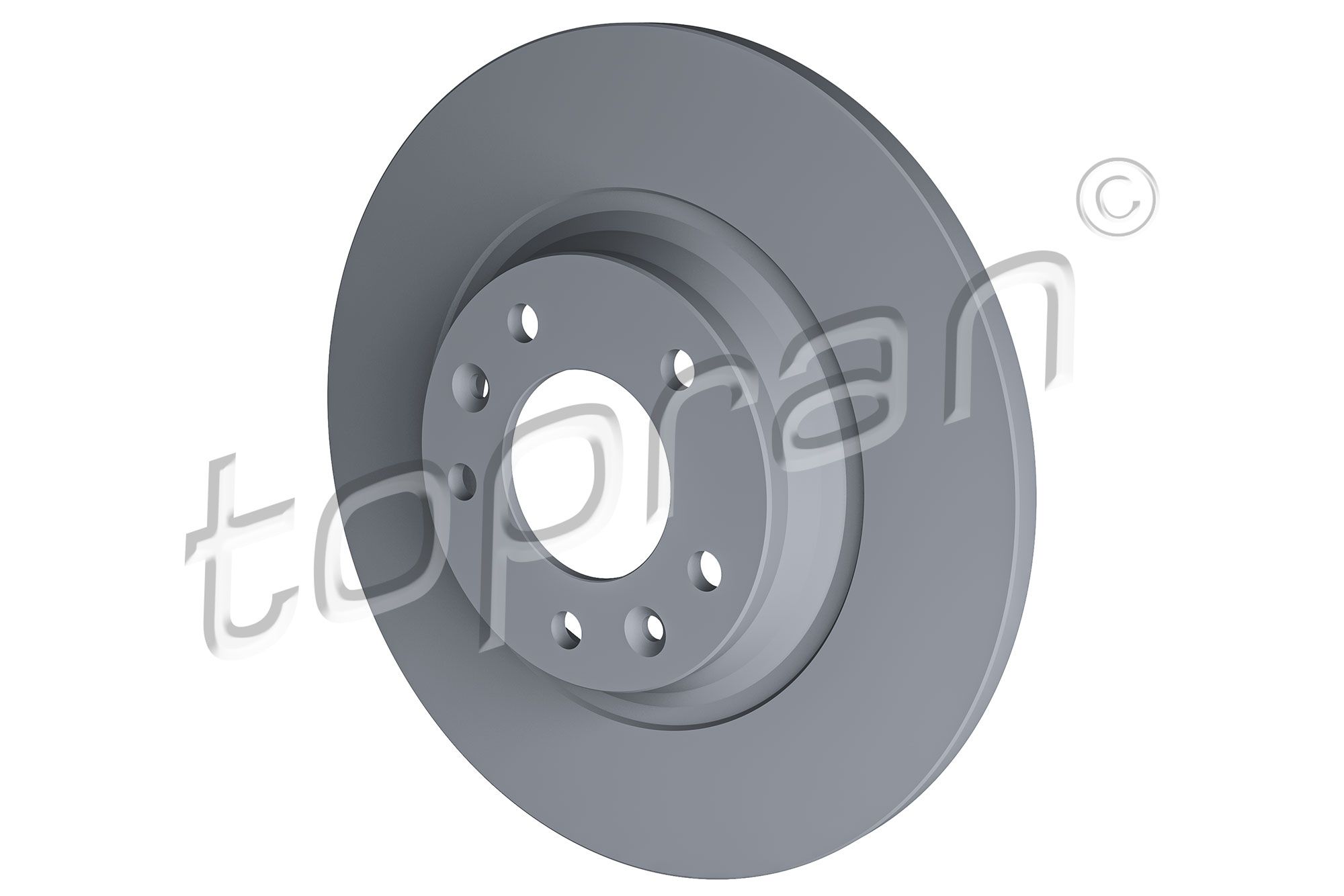 721 186 TOPRAN COATED féktárcsa