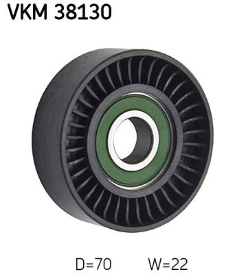 Umlenk-/F&uuml;hrungsrolle, Keilrippenriemen