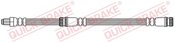32.804 QUICK BRAKE fékcső