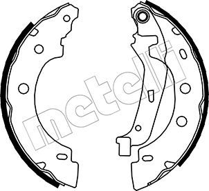 Brake Shoe Set 53-0355