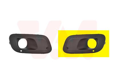 VAN WEZEL 1607593 Ventilation Grilles, bumper