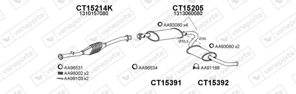 VOLKSWAGEN GOLF 1.4-1.6-1.8-1.9D  .