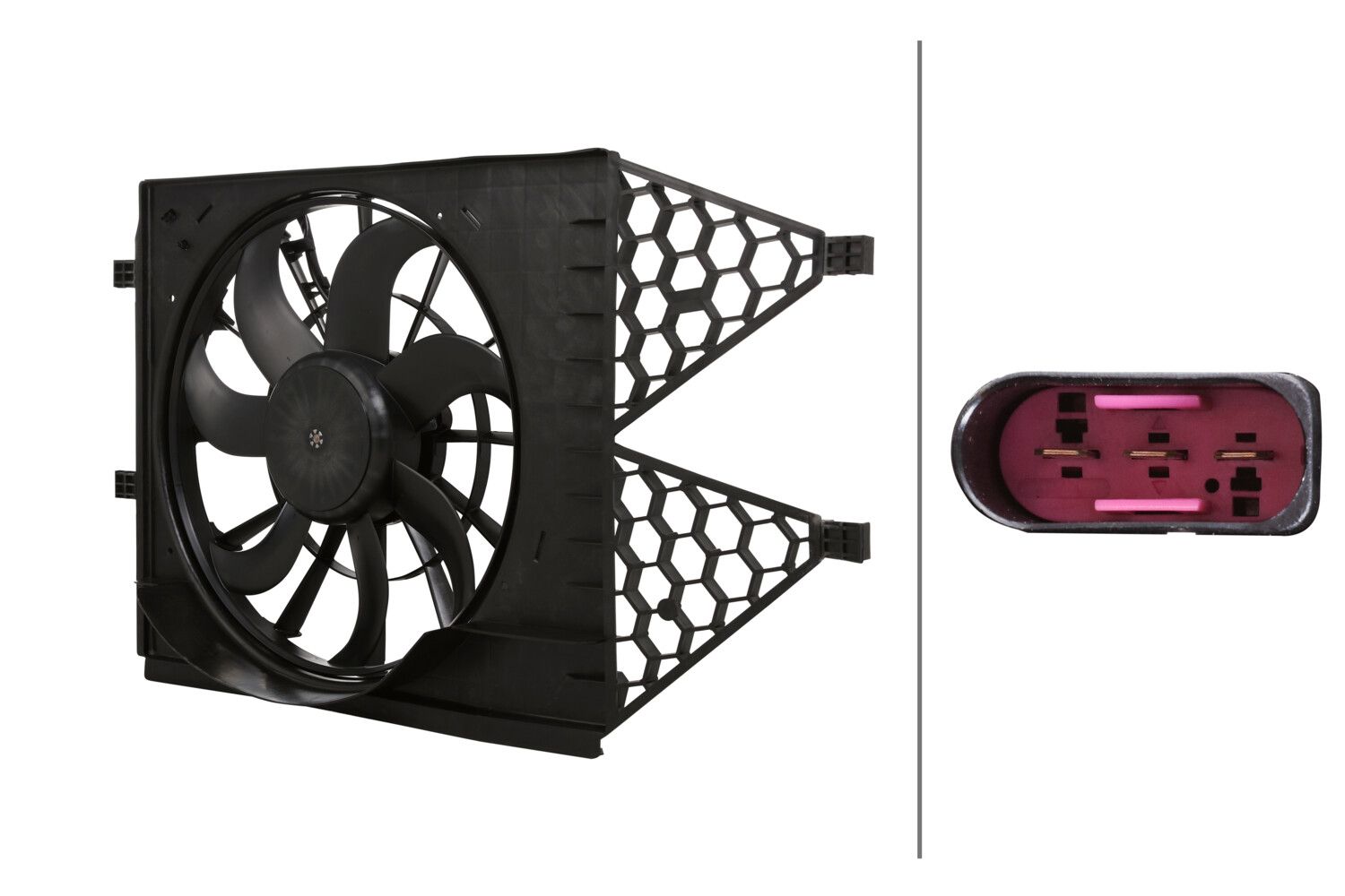 L&uuml;fter, Motork&uuml;hlung