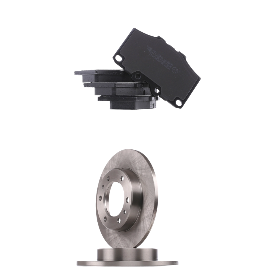 Remmenset, remschijf