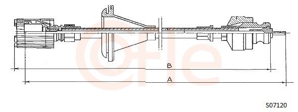 Speedometer Cable S07120