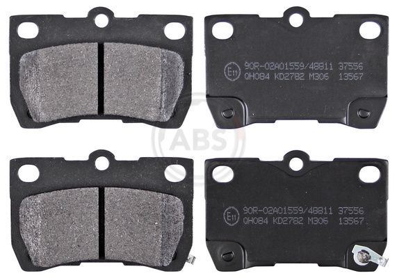 Brake Pad Set, disc brake 37556