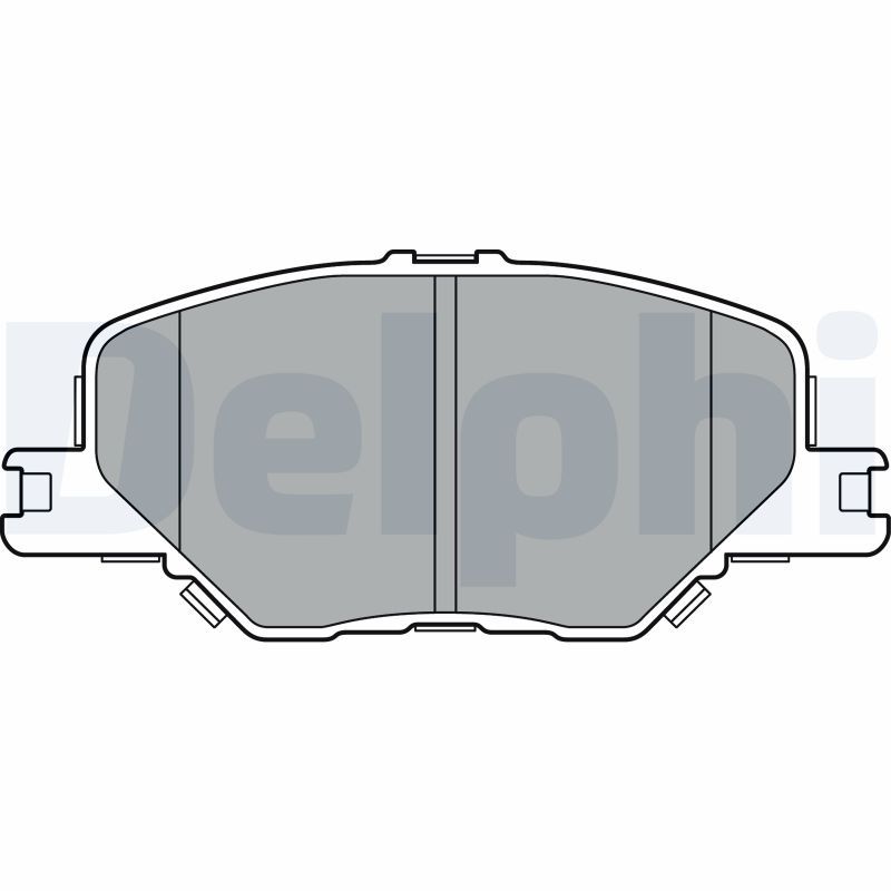 Brake Pad Set, disc brake LP3370