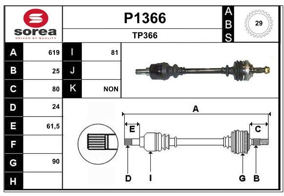 TRANS PEUGEOT 406 ABS  .