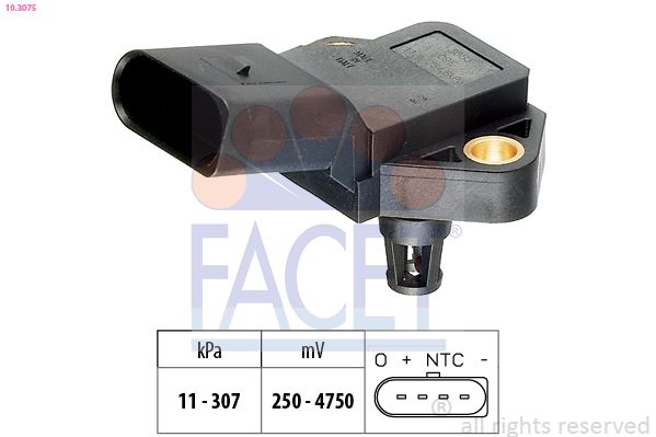 Air Pressure Sensor, altitude adaption 10.3075