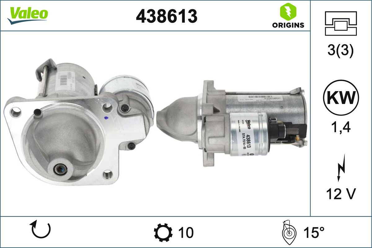 VALEO 438613 - Starter