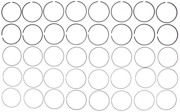 Juego de anillo para pistón