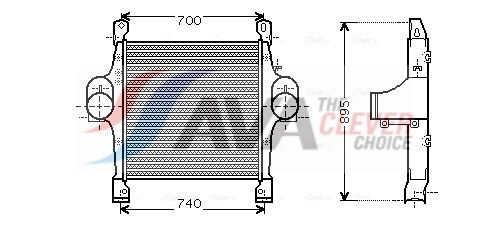 IV4069 AVA QUALITY COOLING töltőlevegő-hűtő