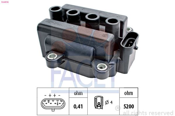 Ignition Coil 9.6418