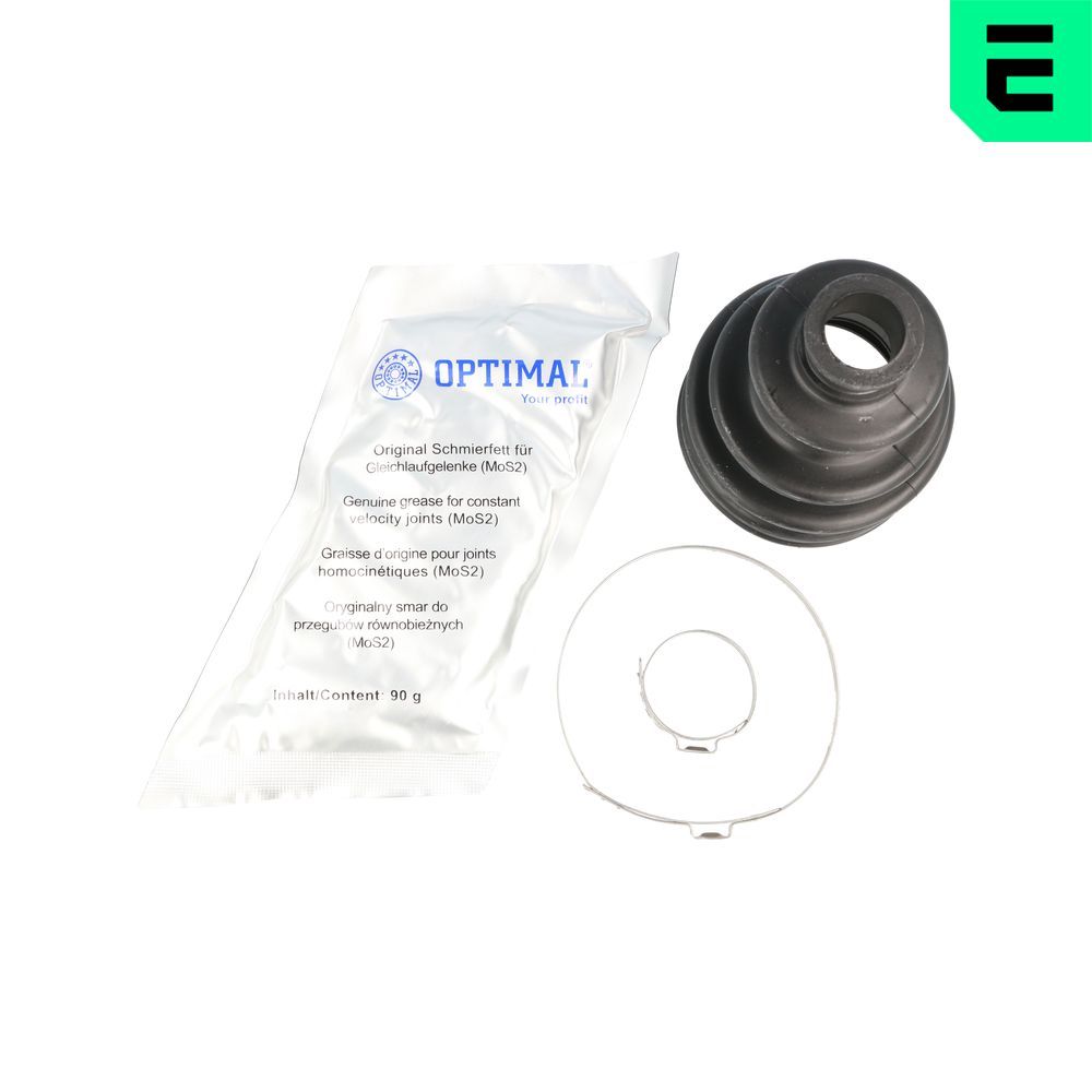 Faltenbalgsatz, Antriebswelle