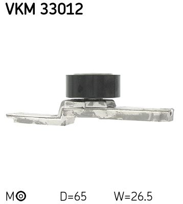 diržo įtempiklis, V formos rumbuotas diržas