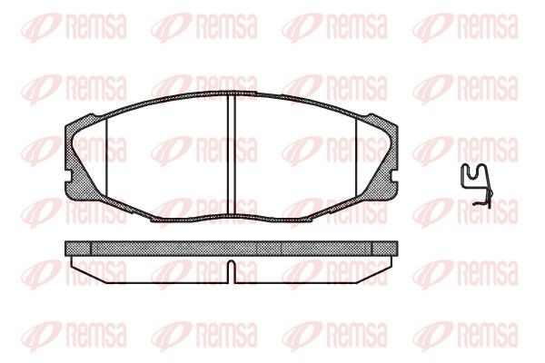 Premium Front Brake Pad Set Premium Front Brake Pad Set