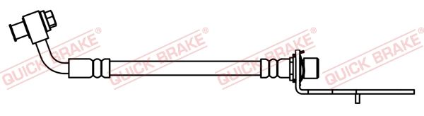 58.031X QUICK BRAKE fékcső