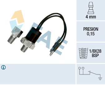 Oil Pressure Switch 12540