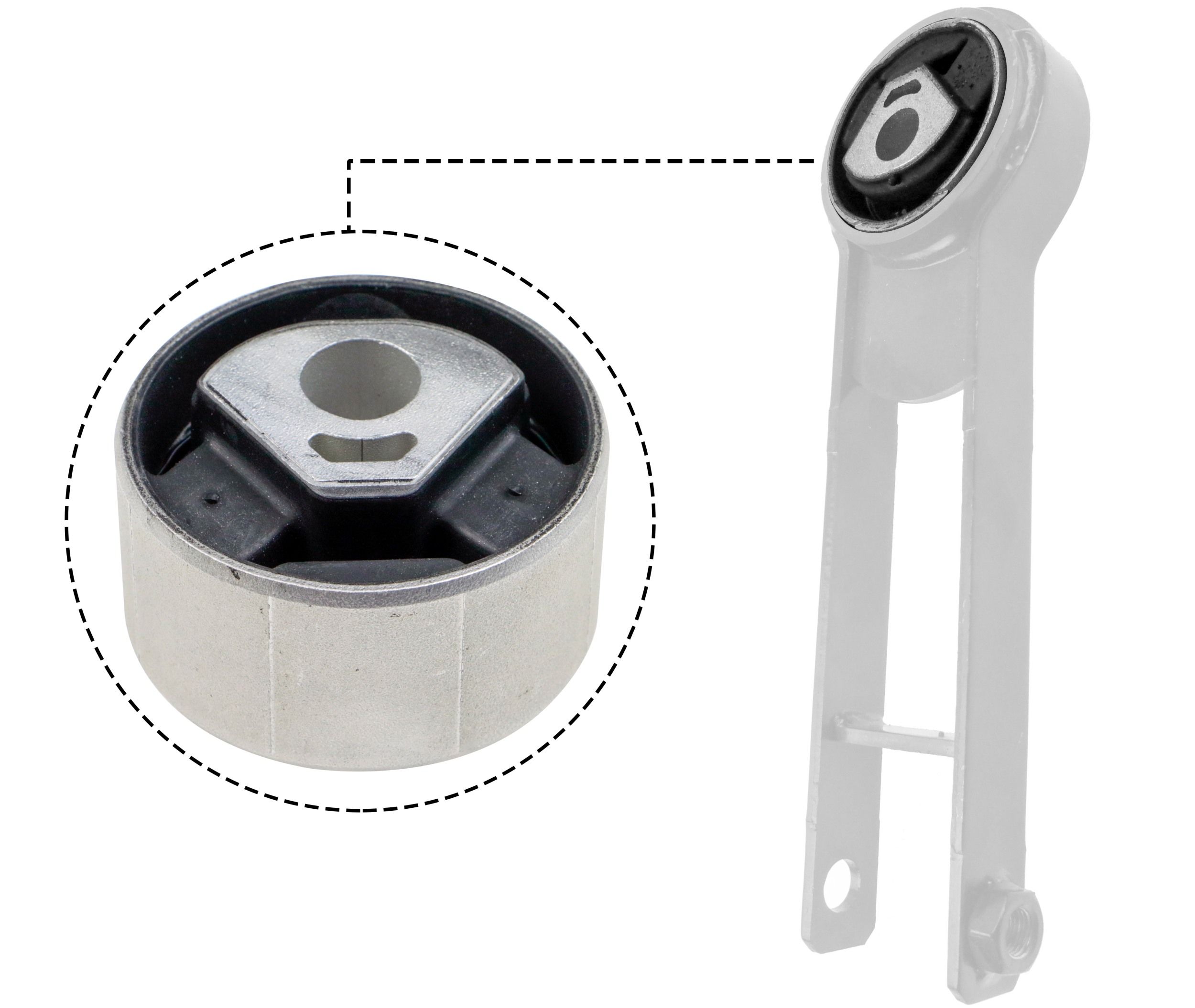 Dämpfer, Motorlagerung