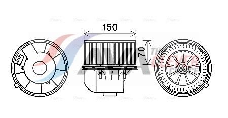 AVA QUALITY COOLING VN8354 - Innenraumgebläse