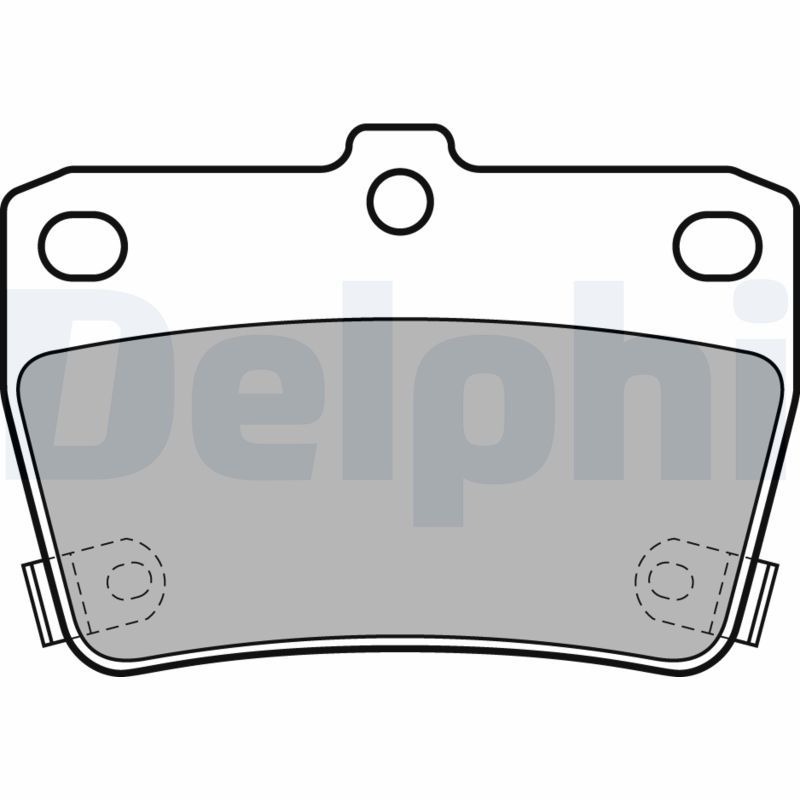 Brake Pad Set, disc brake LP1942