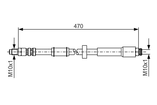 Brake Hose 1 987 481 004