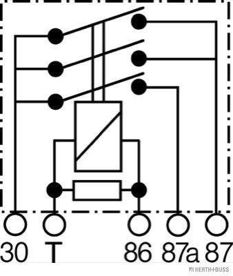 Relais, Kraftstoffpumpe