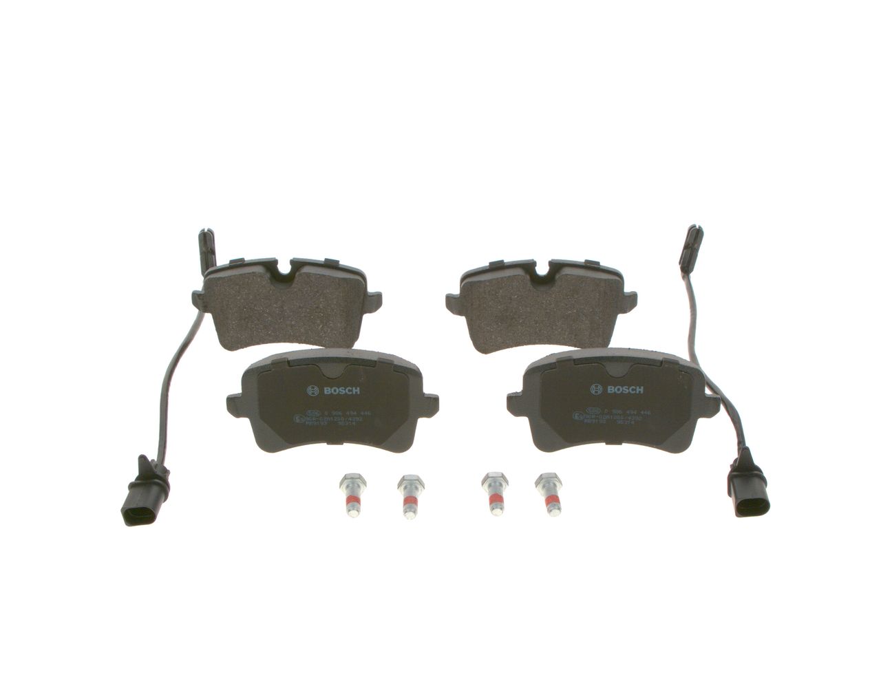 Brake Pad Set, disc brake 0 986 494 446